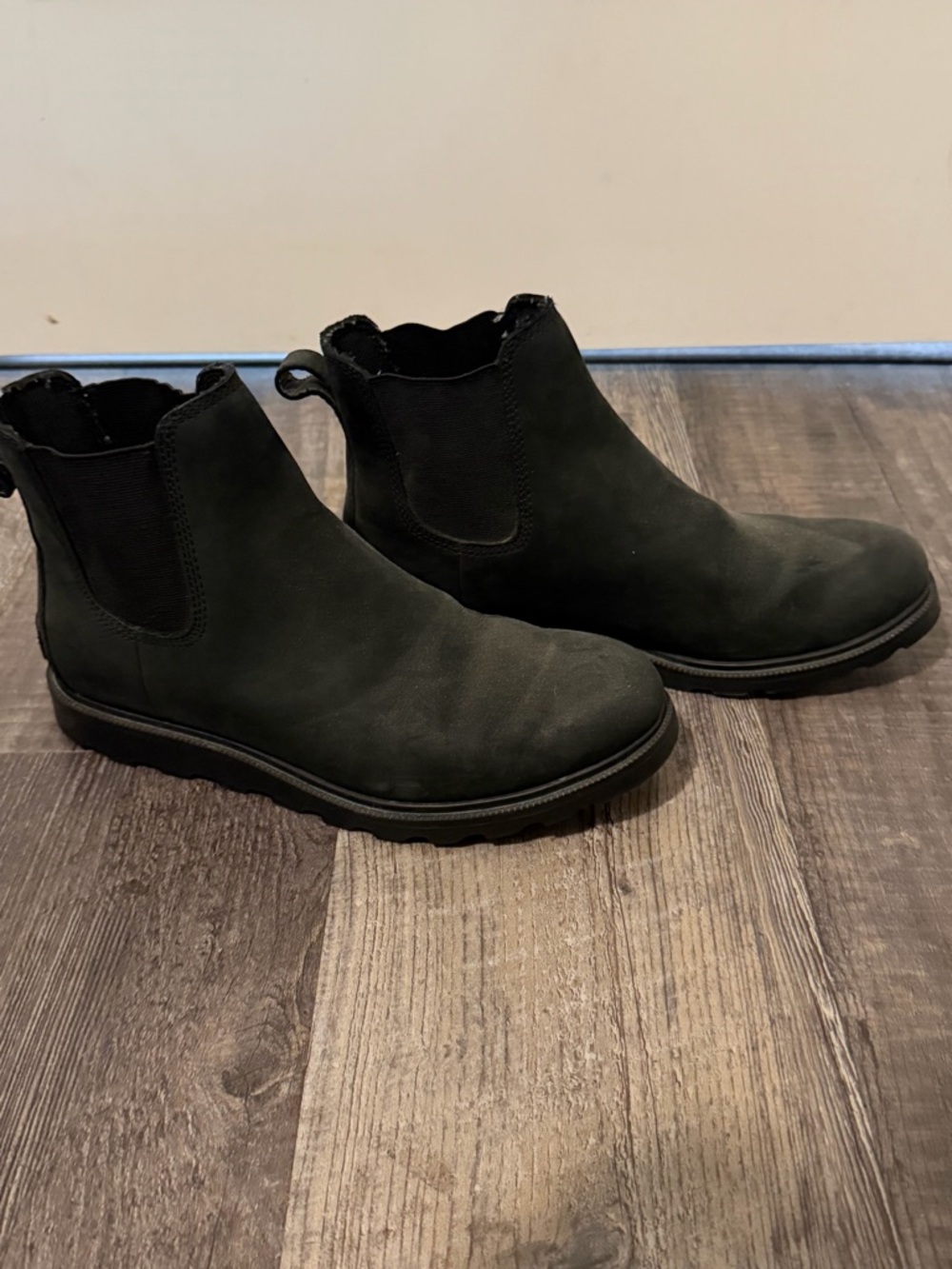 Sorel Black Women's Chelsea Ankle Boots